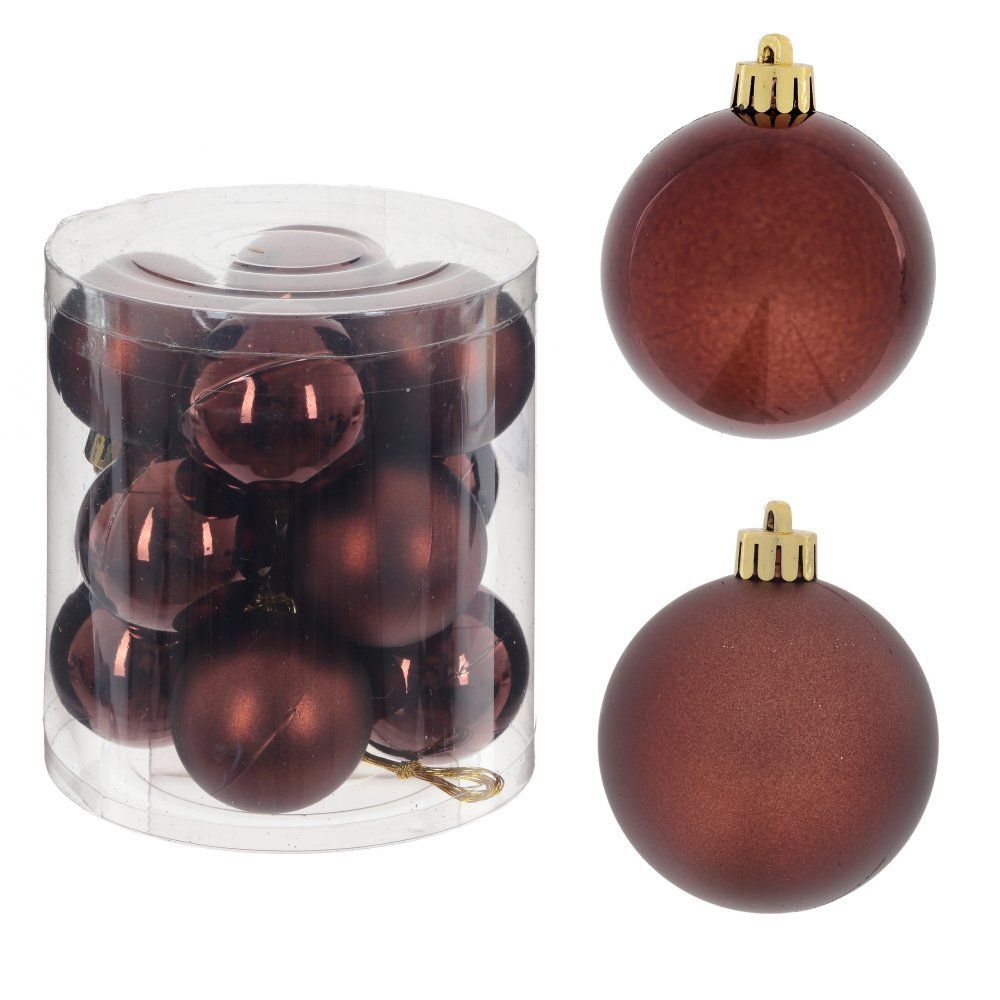 GAEM Набор из 12шт Украшение новогоднее "Шар", D 4 см, L9,5 W9,5 H10,5 см