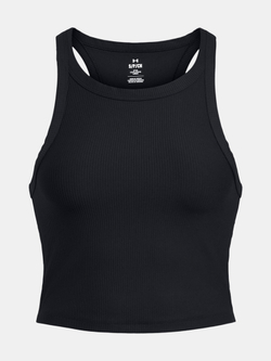 Майка женская Under Armour Meridian Rib Crop Tank-BLK