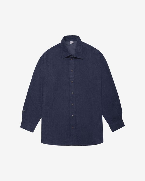 Рубашка Вельветовая #3 Синяя - фото 1