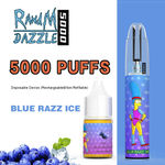 RANDM Dazzle 5000 - Blue Razz Ice