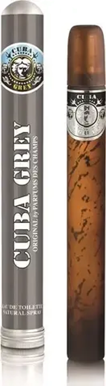 Мужская парфюмерия Cuba Grey EDT 35 мл Туалетная вода с нотами лаванды и сердцем из ветивера