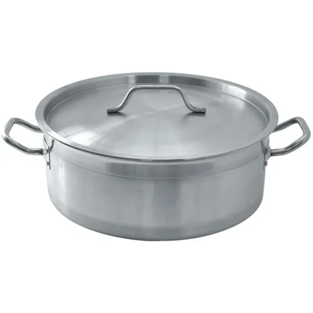Кастрюля 0,8 л 14*8 см Eco Line низкая с крышкой нерж. ИНДУКЦИЯ P.L. Proff Cuisine