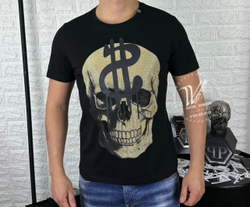 Футболка Philipp Plein Skull Dollar