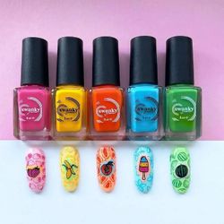 Swanky Stamping, Пластина 074 фрукты