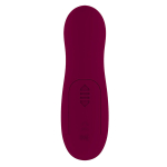 Бордовый вакуумный вибростимулятор клитора 12,3см Lola Games Take It Easy Ace 9020-01lola