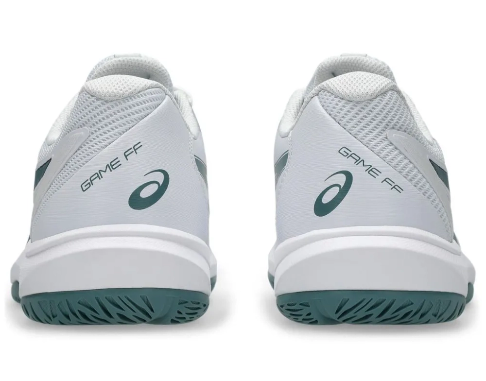 Мужские кроссовки теннисные Asics Game FF - white/foggy teal