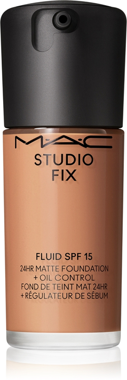 MAC Cosmetics Studio Fix Fluid SPF 15 24HR Matte Foundation + Oil Control - Тональная основа матирующая SPF 15 оттенок NW30, 30 ml