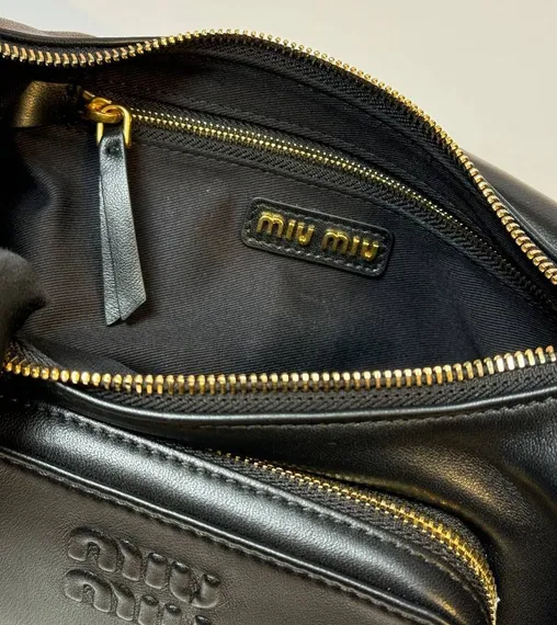 Женская сумка MIU MIU Pocket из кожи наппа