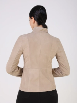 Кожаная куртка демисезонная замшевая двухсторонняя