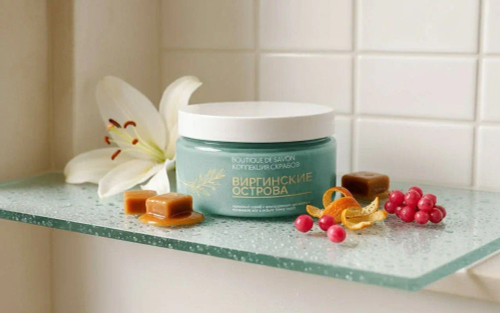 BOUTIQUE DE SAVON Скраб кремовый Виргинские острова