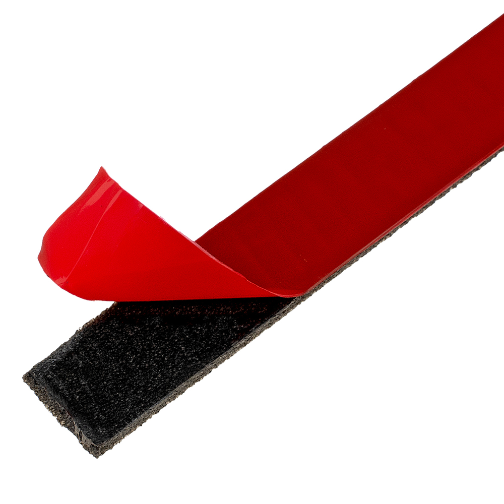 Лента клейкая на вспененной основе, двусторонняя черная усиленная, 9 мм х 5 м Matrix 89082