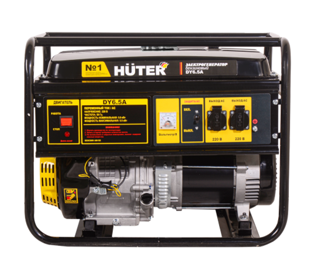 Бензиновый генератор Huter DY6.5A