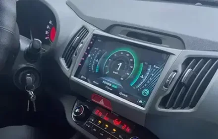 Магнитола для KIA Sportage 2010-2016 - Kuberg QLed, Android 13, TS20, CarPlay, SIM-слот