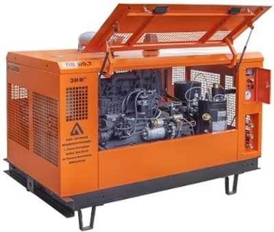 Станция компрессорная передвижная дизельная ЗИФ-ПВ-6/0,7 Тропическая