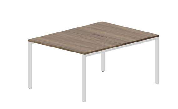 Составной стол Strike на 2 рабочих места 1180х1566х750мм (меламиновые аутлеты)