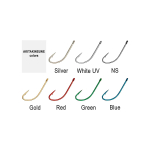 Крючок одинарный HIGASHI Akitakitsune ringed #1 Silver