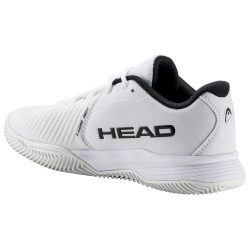 Детские теннисные кроссовки Head Revolt Pro 4.0 Clay - white/black