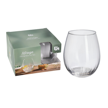 Набор из 4 стаканов Mirage 420 мл