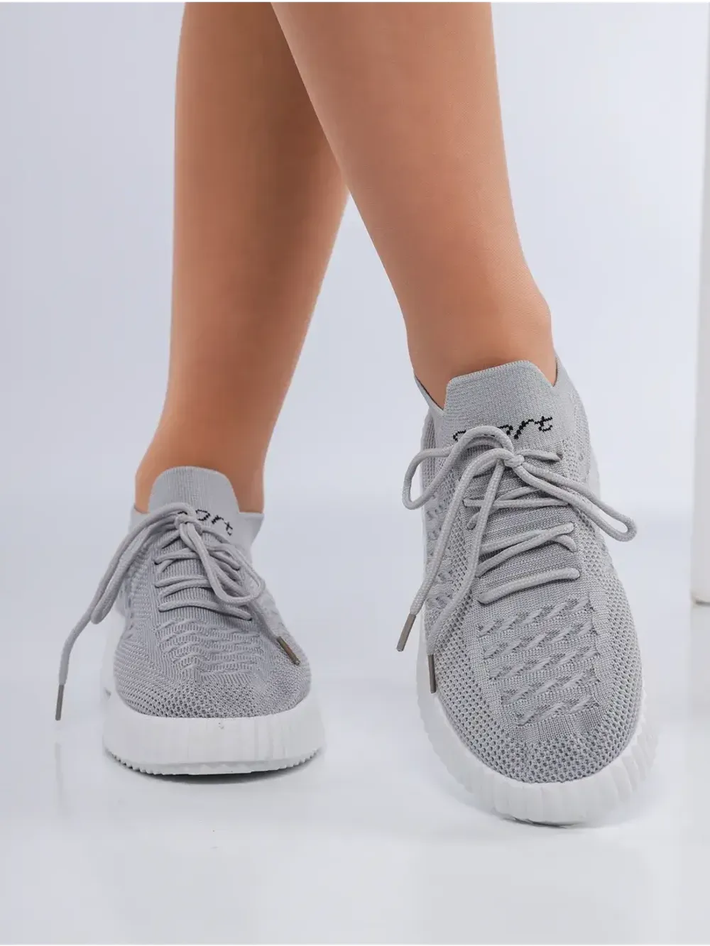 Слипоны на высокой подошве мокасины летние текстильные