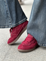 Кеды Araz Y12-3 замшевые однотонные на невысокой подошве