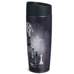 ТЕРМОКРУЖКА AGNESS "ХОД КОНЕМ" 360МЛ