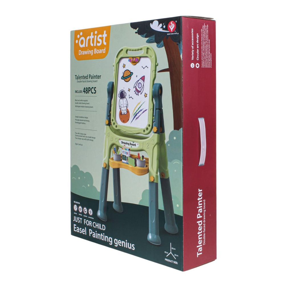 Доска для рисования с пеналом 88*30*49 см. коробка 050-9A