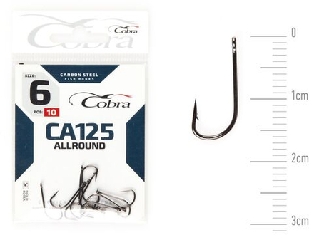 Крючки Cobra Allround STRUGER сер. CA125 разм. 006 10шт.
