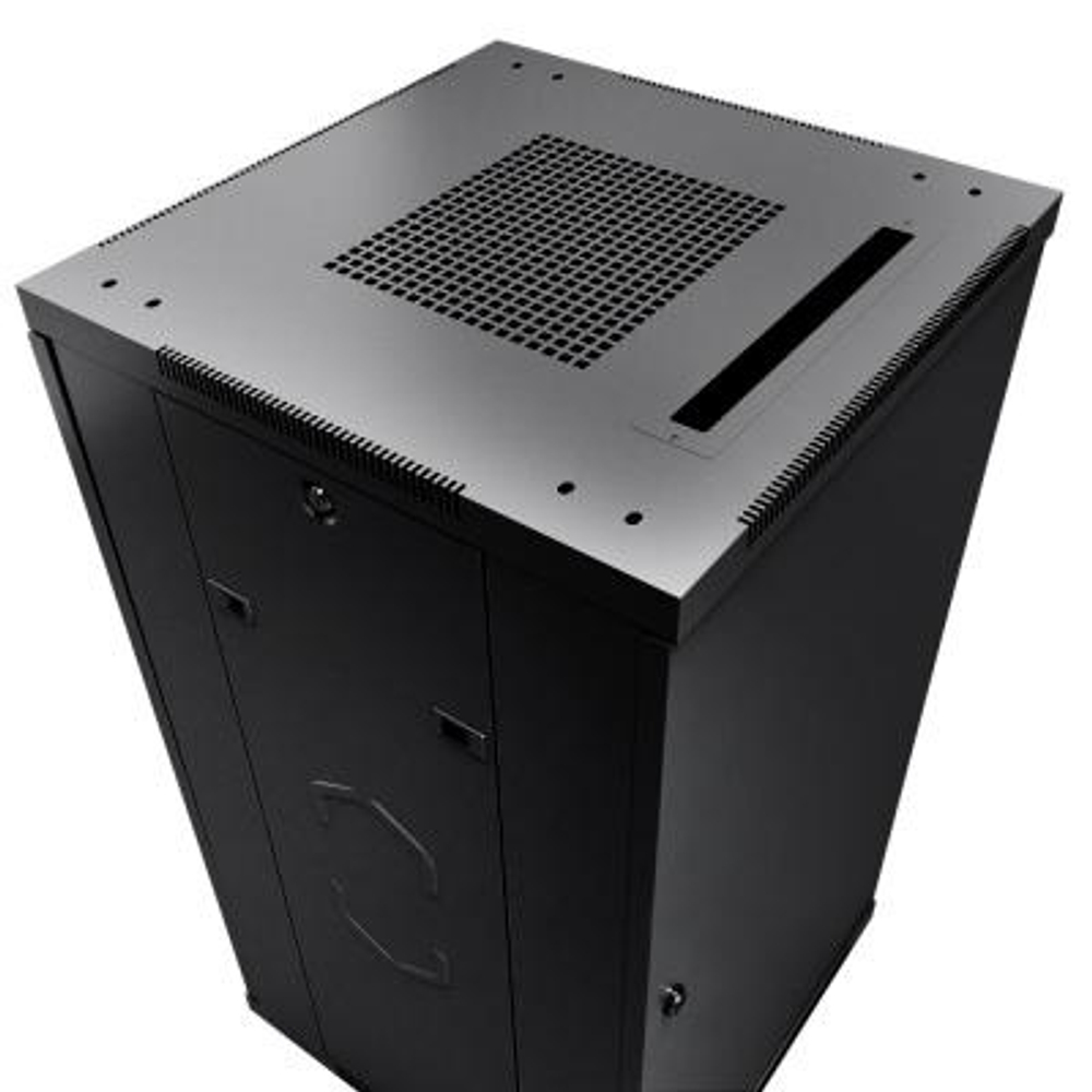 Шкаф напольный 19", 12U Cabeus SH-05C-12U60/60-BK