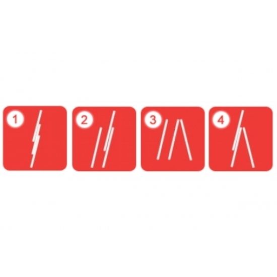 Аренда Трехсекционная алюминиевая лестница Алюмет Серия Р3 9314 11,15м