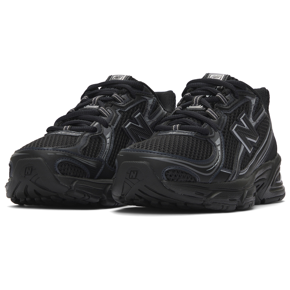 New Balance NB 740 V2 Soft Comfortable Wear Resistant Breathable Low Top Running Shoes Unisex Black