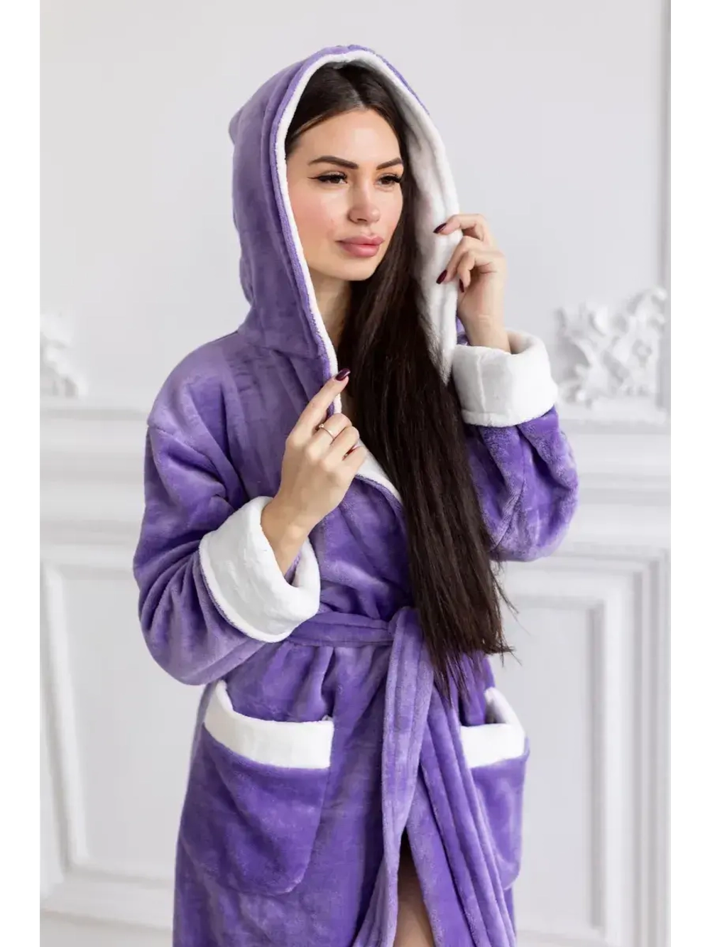 Халат домашний теплый