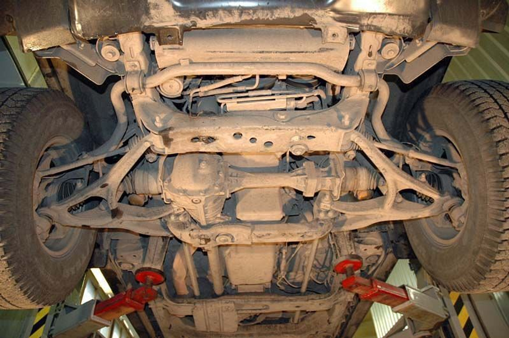 Защита картера Sheriff для GM Hummer H3 2005-2010 арт.04.1468