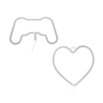 Светильник неоновый тм LADECOR 20x21 см, батарейки ААх3 (не в комплекте)