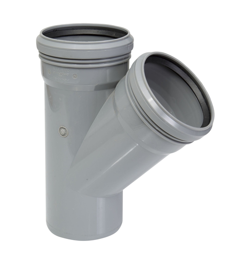 Jakko Тройник РР Д-110х45гр для внутренней канализации