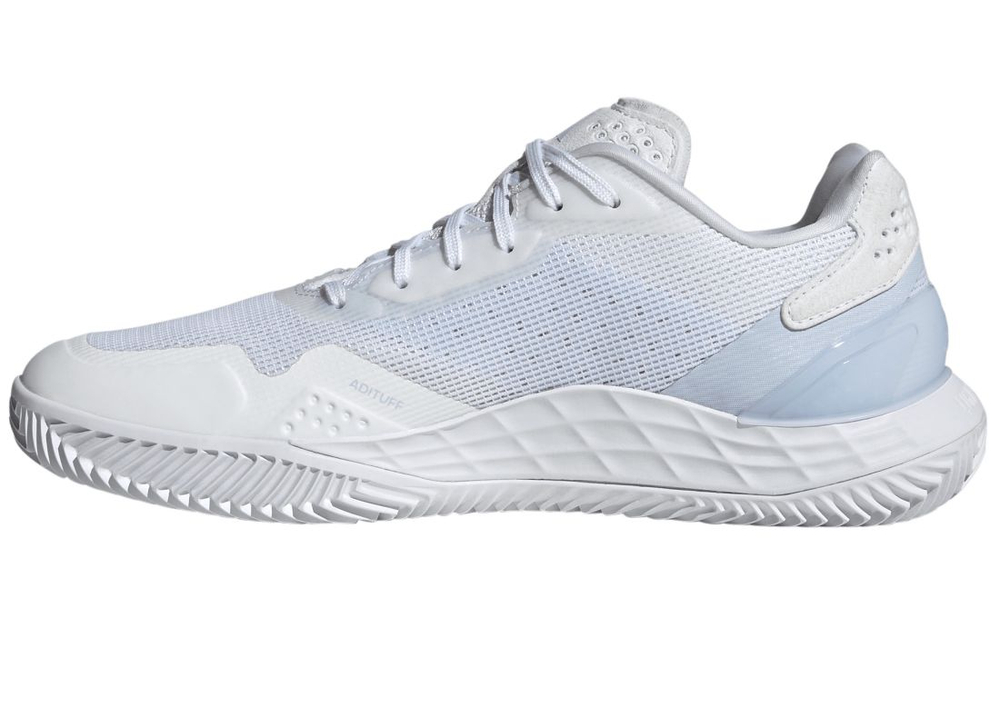 Женские Кроссовки теннисные Adidas Defiant Speed 2 W Clay - white/crystal sky/core black