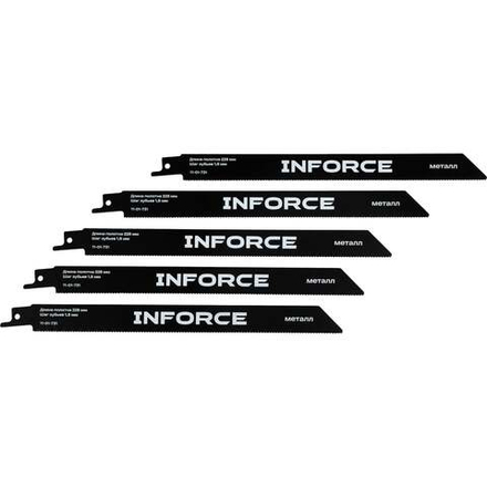 Полотна по металлу 228x1,8мм, 5 шт, Inforce 11-01-731
