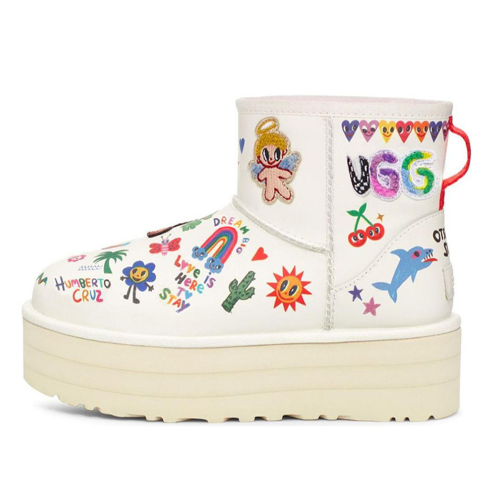 Сапоги UGG PU, 1153065-WHT