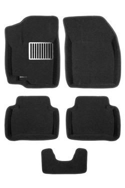 Коврики салона для SUZUKI Vitara (2015-) Euromat 3D Lux черные. Арт. EM3D-004811