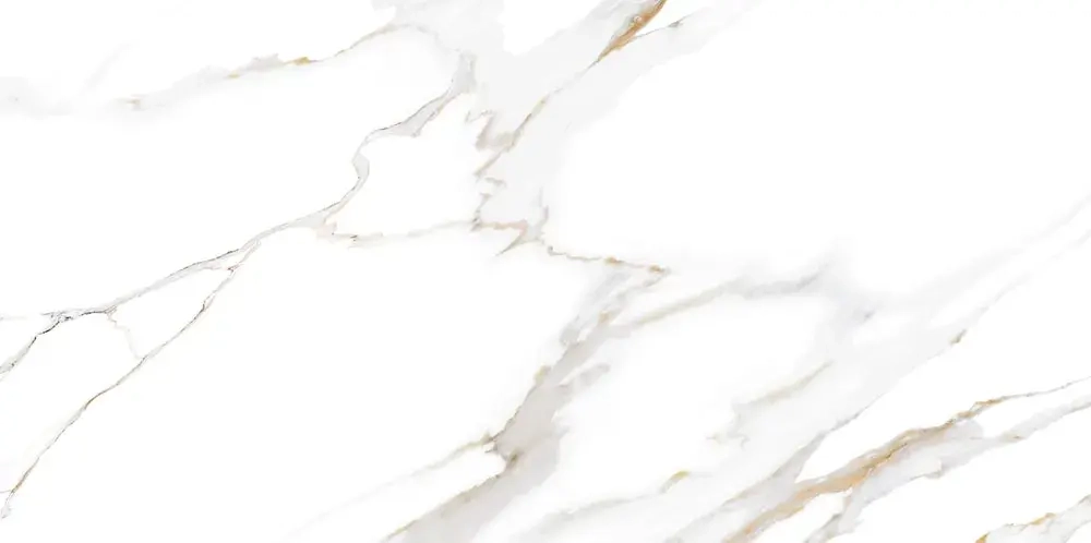 Настенная плитка ALMA Ceramica TWU09DBL004 Dublin 50x24.9 белая глянцевая под камень