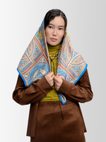 Платок «Мозаика Херсонеса» 100% шёлк