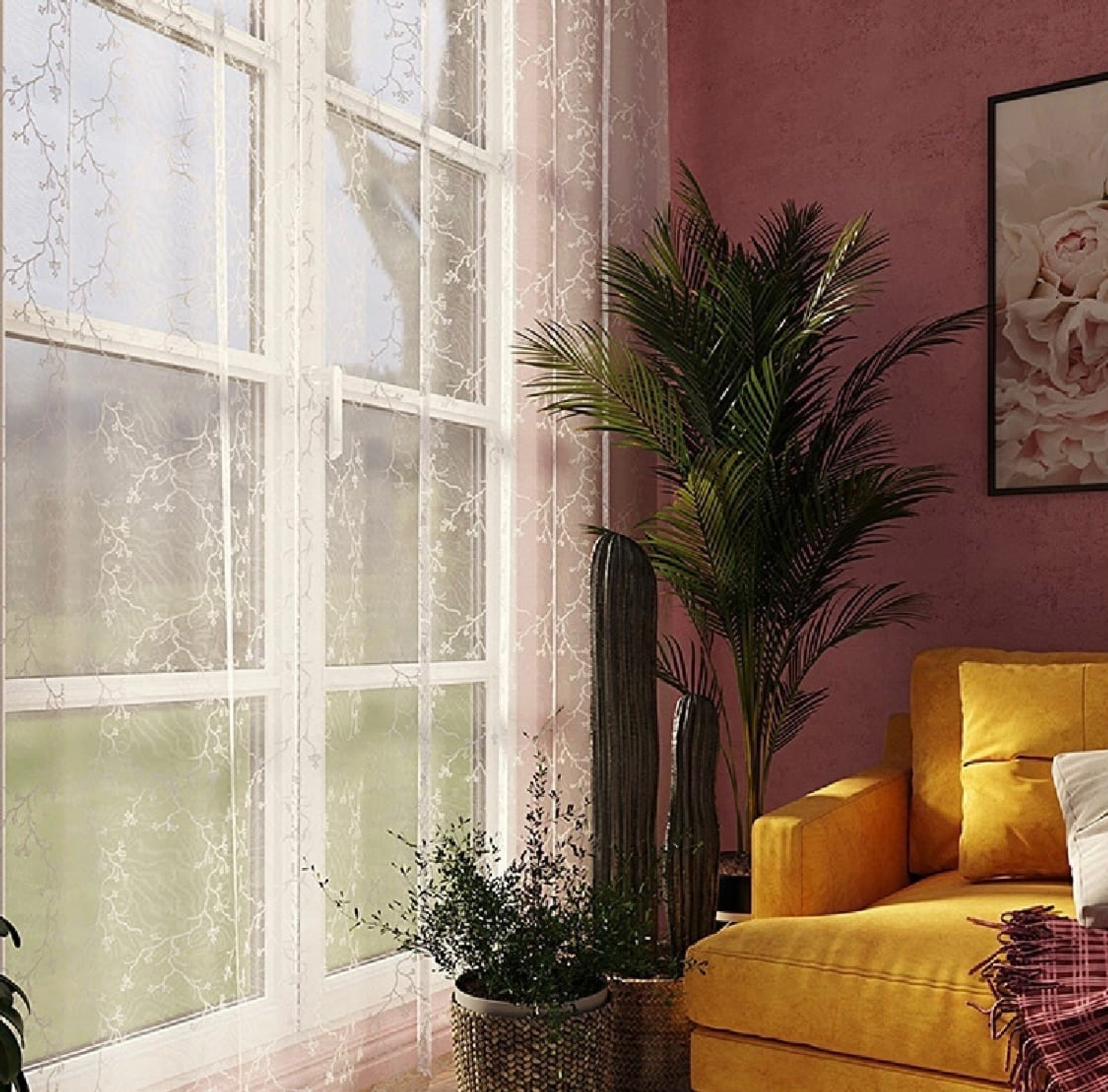 💥💥💥Тюль «Сакура»