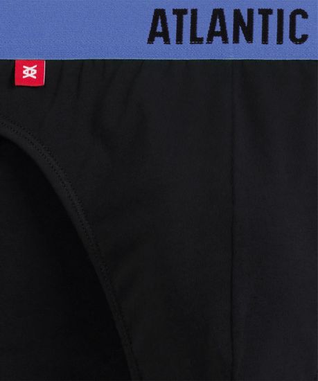 Трусы (5шт) мужские слипы спорт ATLANTIC, 5SMP-004, черный