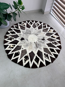 Ковер шкура натуральная овчина меховой