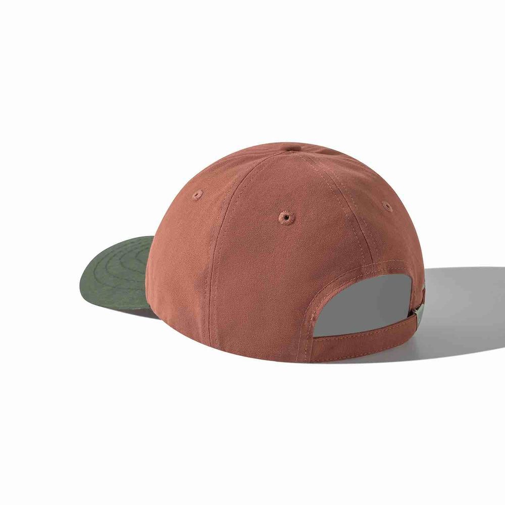 Кепка Ymkashix Cover кирпичная/зеленая