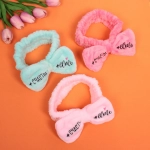 Повязка на голову «New collection Vostok - Счастье есть», цвет розовый, голубой и сиреневый, 20*6см ( упаковка белый ZIP пакет )