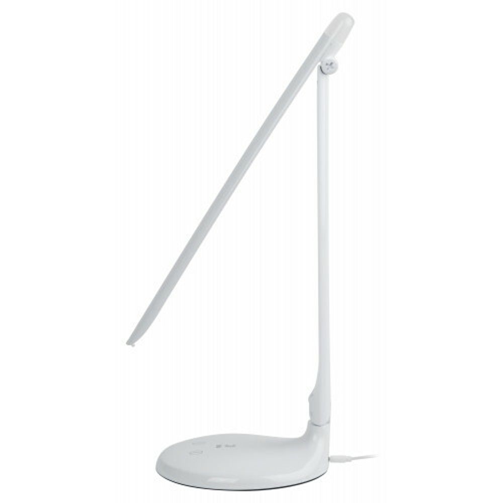 Настольный светильник ЭРА NLED-482-10W-W светодиодный с ночником белый