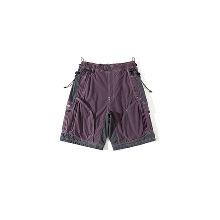 Шорты Nothomme Blue Workwear Shorts "Purple And Purple-Gray"