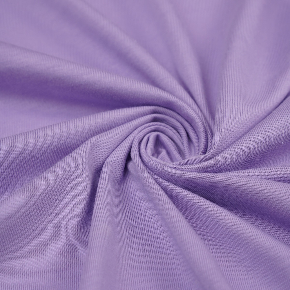 Кулирная гладь, 100% хлопок, 150 гр/м2, св.фиолетовый (12605)