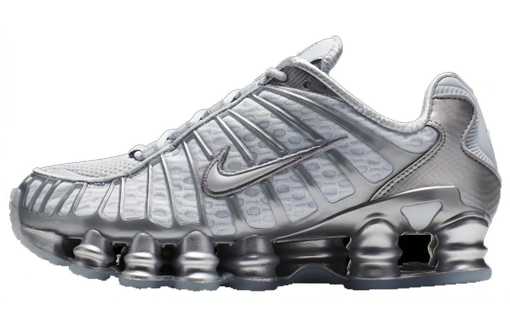 Кроссовки Nike Shox Tl Pure Platinum (Женская размерная сетка)