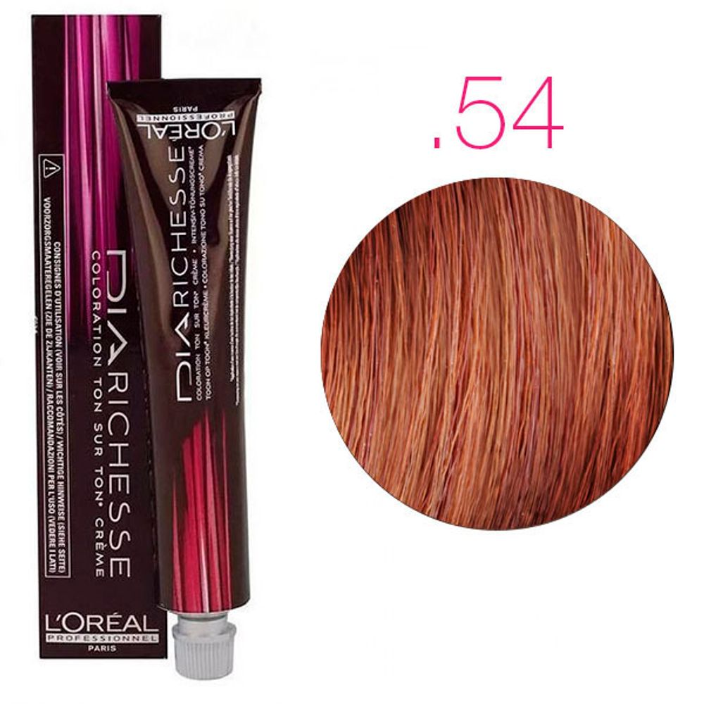 L&#39;Oreal Professionnel Dia Richesse Hi-Visibility .54 - Красная Охра 50 мл